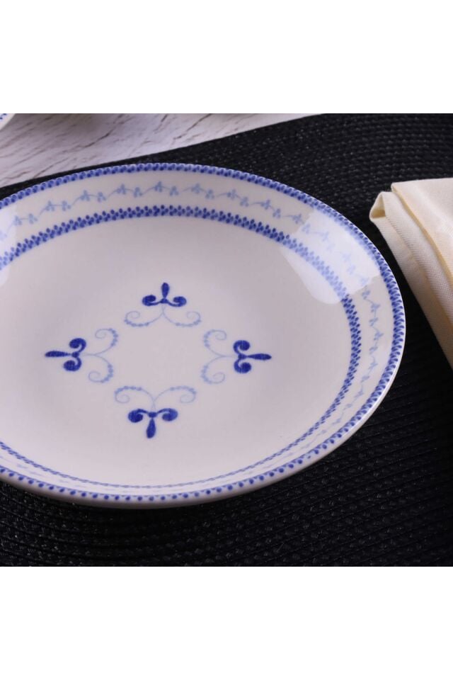Klasik 6 Adet 19 Cm Çukur Tabak - Db0775